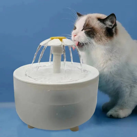 Fuente de Agua Eléctrica para Gatos con Filtro Automático