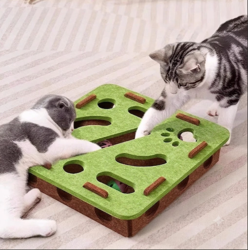 Juguete Rompecabezas Interactivo para Gatos