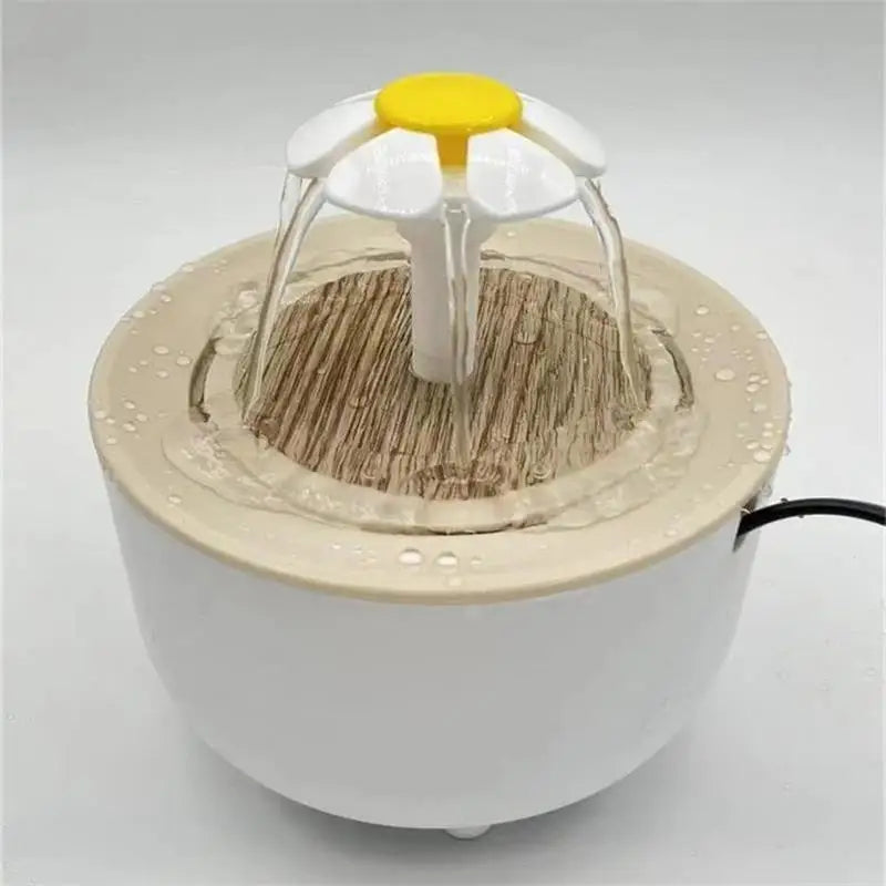 Fuente de Agua Eléctrica para Gatos con Filtro Automático