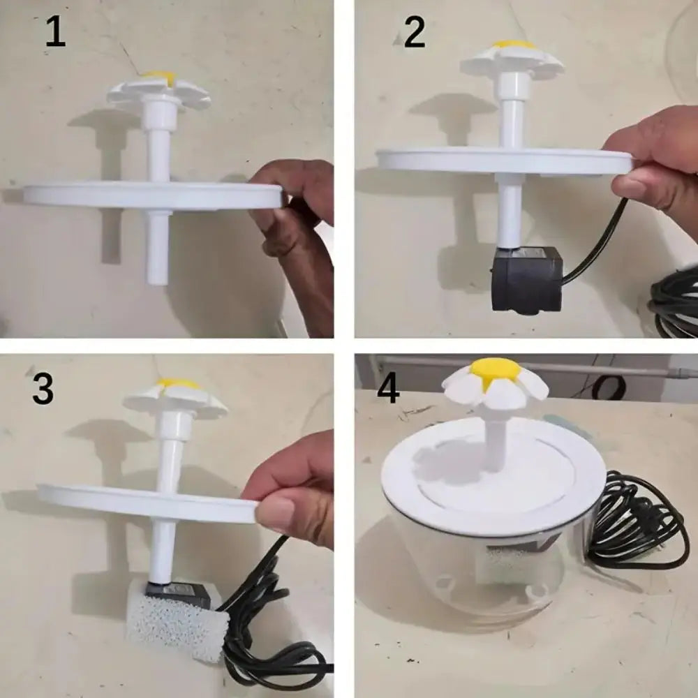 Fuente de Agua Eléctrica para Gatos con Filtro Automático