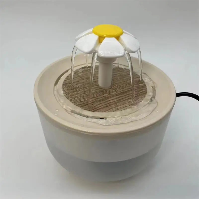 Fuente de Agua Eléctrica para Gatos con Filtro Automático